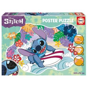 250 PÇS STITCH POSTER PUZZLE