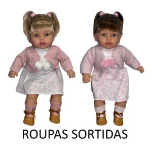 BONECO RISITAS C/CABELO CASACO SONS 65 cm 9901