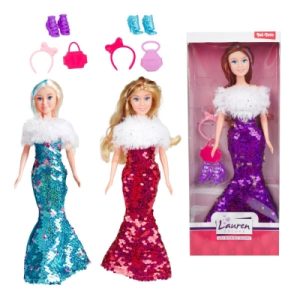 BONECA LAUREN GALA LENTEJOULAS REVERS. 39961Z