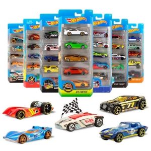 HOT WHEELS PACK 5 VEICULOS 1806/DJG23